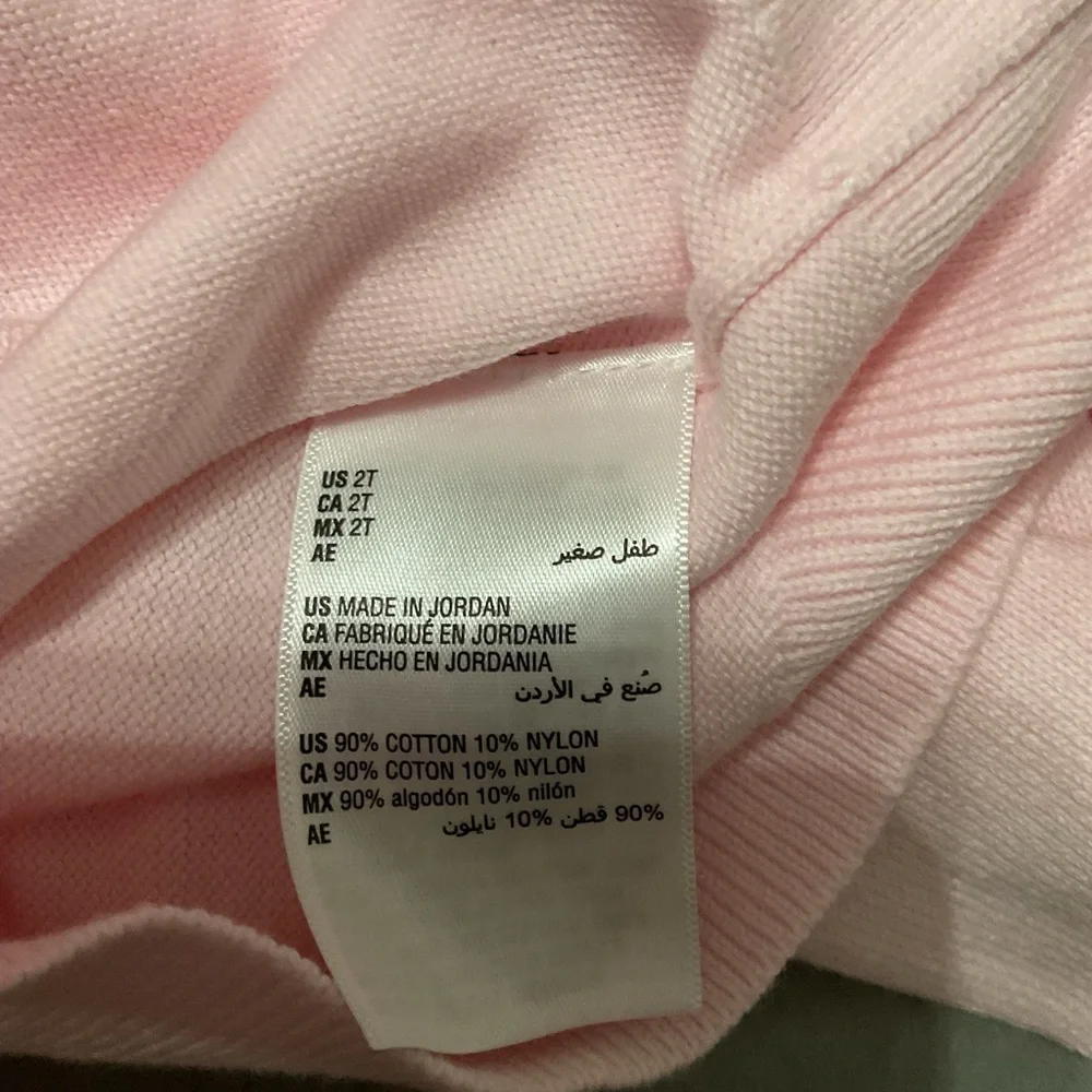 Epic Threads Toddler Girls Solid Knit Pink Cardigan. Size 2T NWT